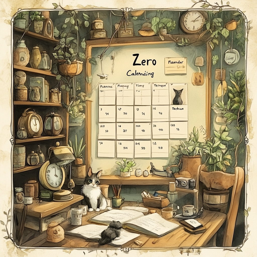 Техника планирования Zero Calendar